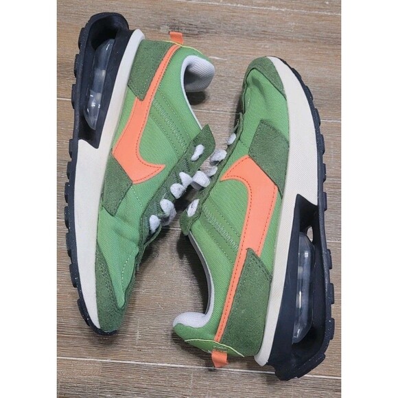 Nike Air Max Pre-Day LX "Chlorophyll" Orange DC5330-300 Kids Size 4 Shoes - Picture 5 of 7